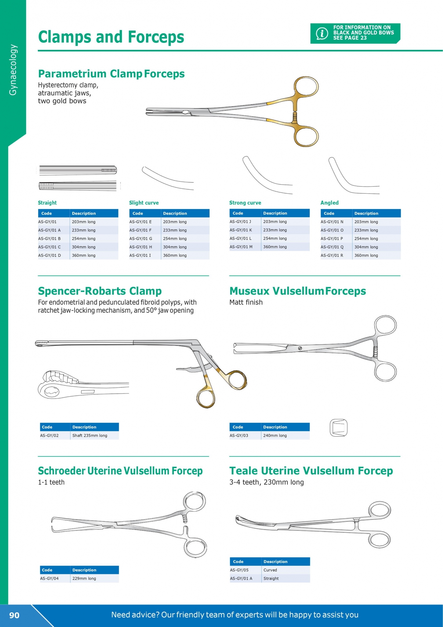 Clamps and Forceps